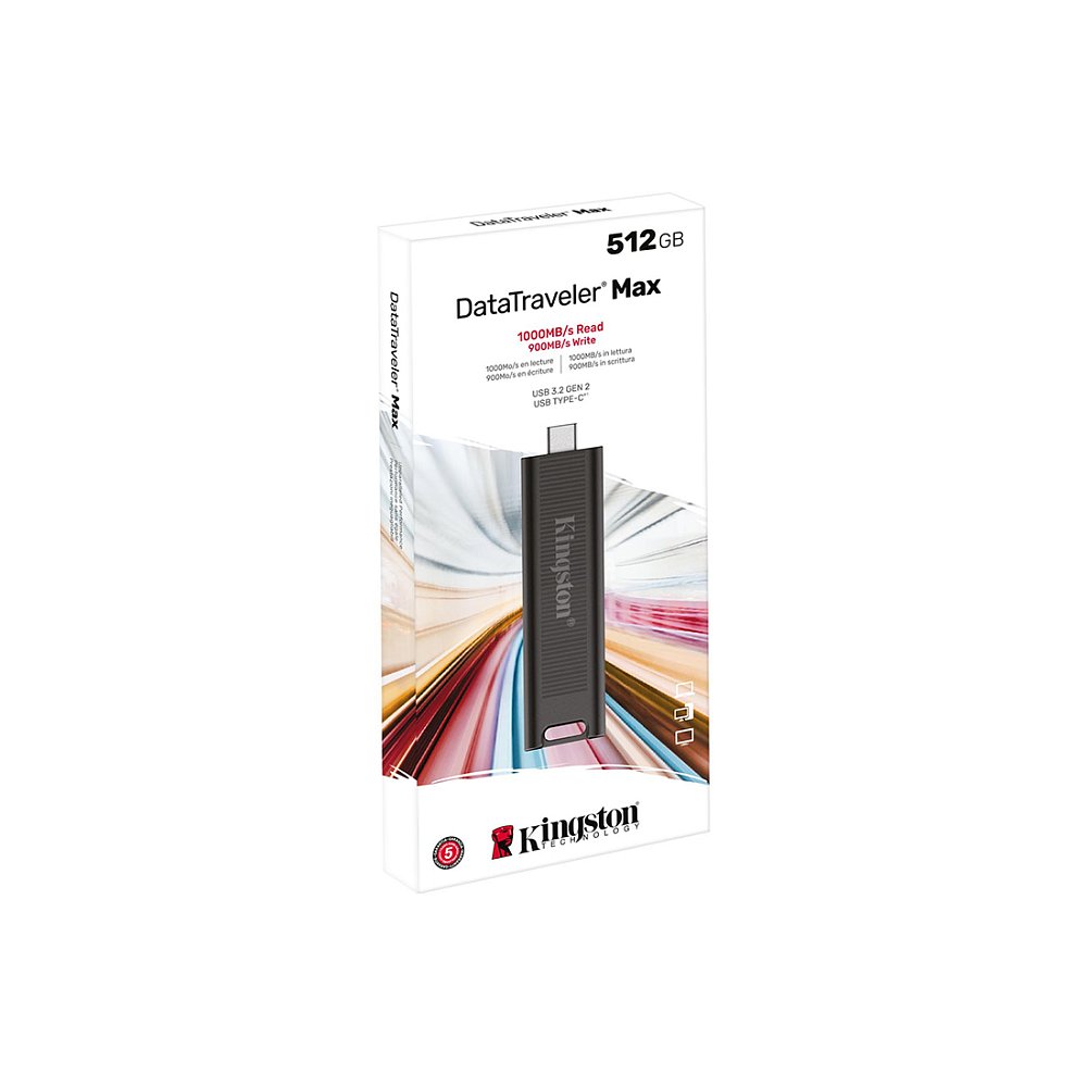 USB-накопитель Kingston DTMAX/512GB 512GB Черный - фото 2