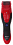 Машинка для бороды и усов Panasonic ER-GB40-R520 красный - микро фото 2