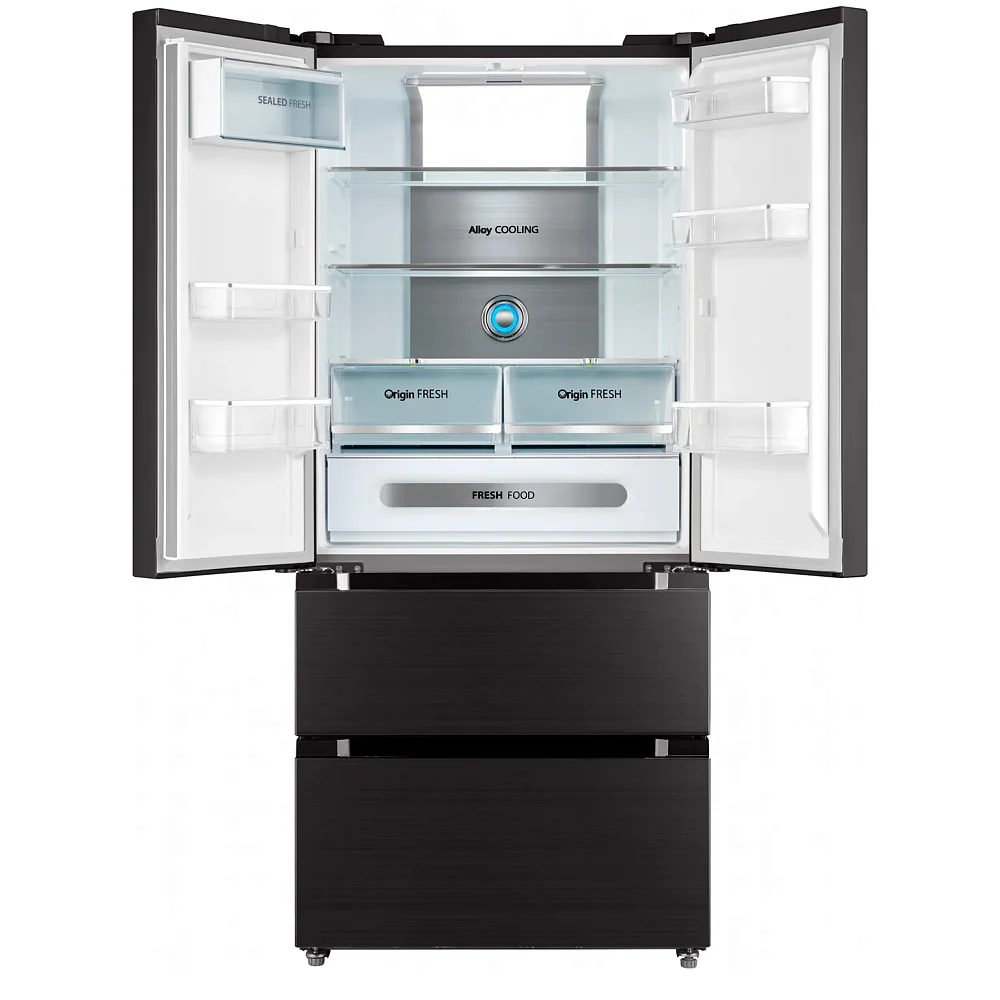 Холодильник Toshiba GR-RF532WE-PMJ(06) черный - фото 3