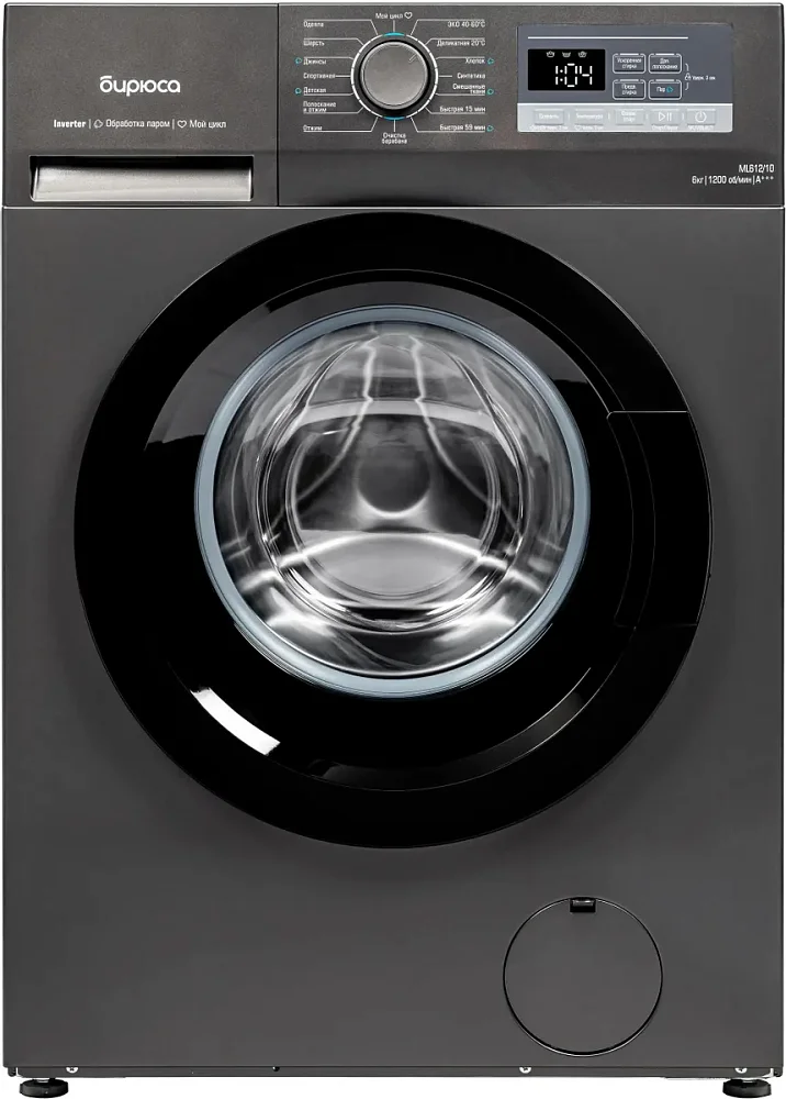 Стиральная машина Бирюса WM-ML612/10 DM серая - фото 1