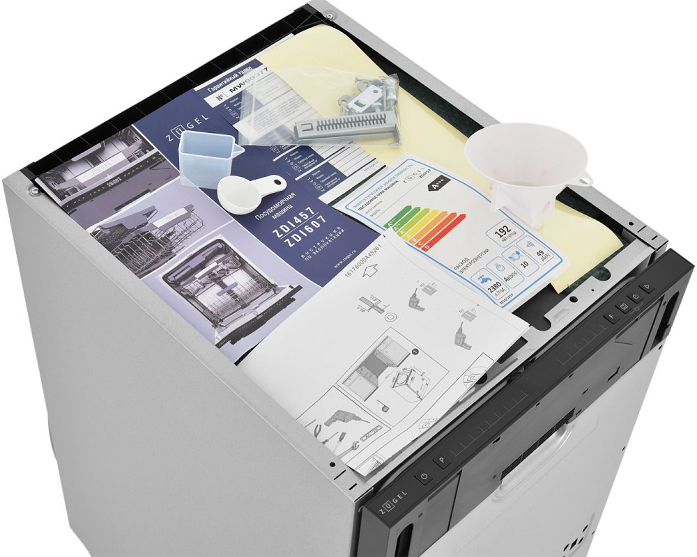 Встраиваемая посудомоечная машина ZUGEL ZDI457 - фото 11 Встраиваемая посудомоечная машина ZUGEL ZDI457 - фото 11