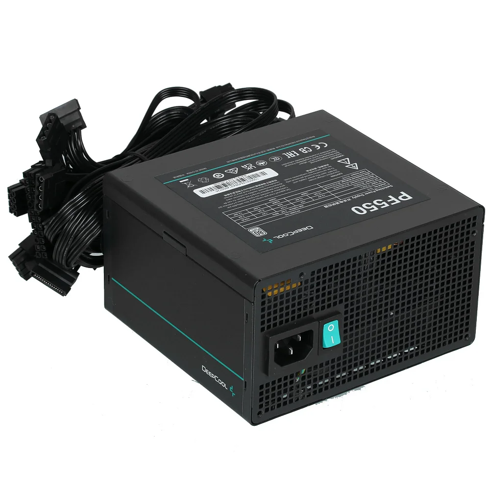 Блок питания Deepcool PF550 R-PF750D-HA0B-WDEU чёрный - фото 5