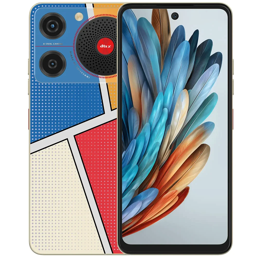 Смартфон ZTE Nubia Music 4/128GB Blue - фото 1