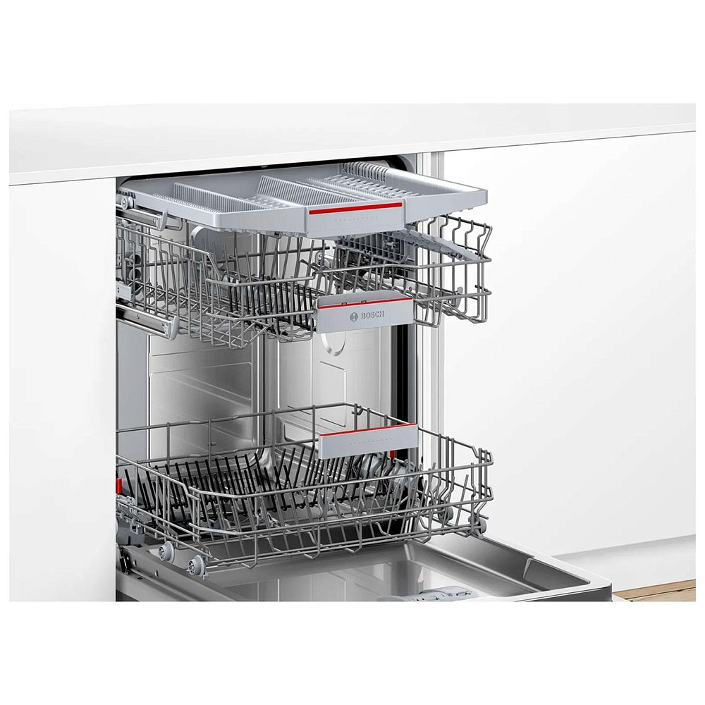 Встраиваемая посудомоечная машина Bosch SMI4IMS62T белая - фото 3