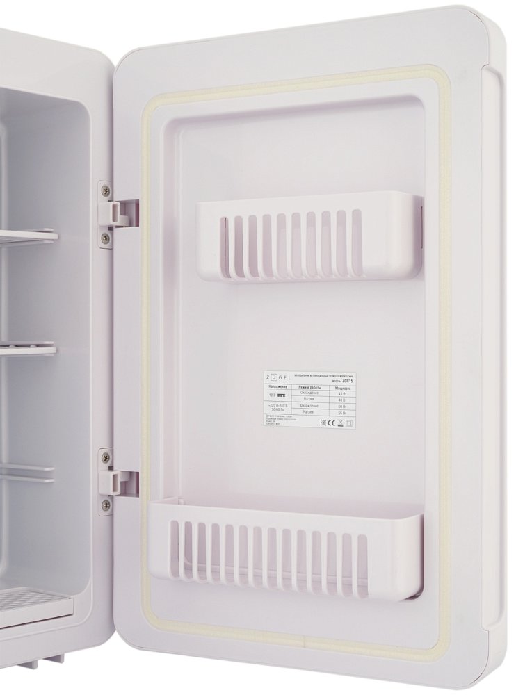 Косметический универсальный холодильник ZUGEL ZCR15 - фото 13
