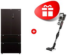 Холодильник Midea MDRF692MIE28 + Вертикальный пылесос Midea P7 Flex