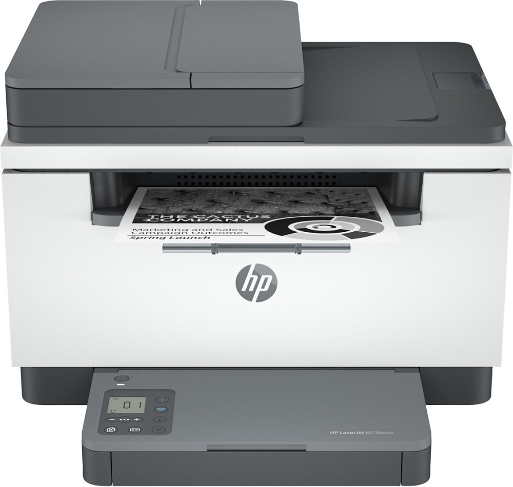 МФУ HP 9YG09A LaserJet MFP M236sdw (A4) Printer/Scanner/Copier/ADF 600 dpi 29 ppm Print Duplex USB+Ethernet+Wi-Fi+Bluetooth