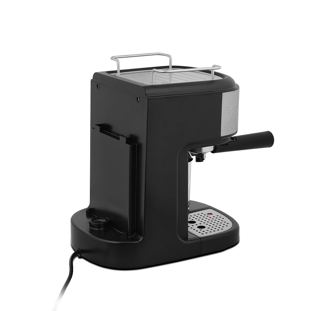 Кофеварка рожковая Vitek Metropolis VT-8489 серая/черная - фото 4
