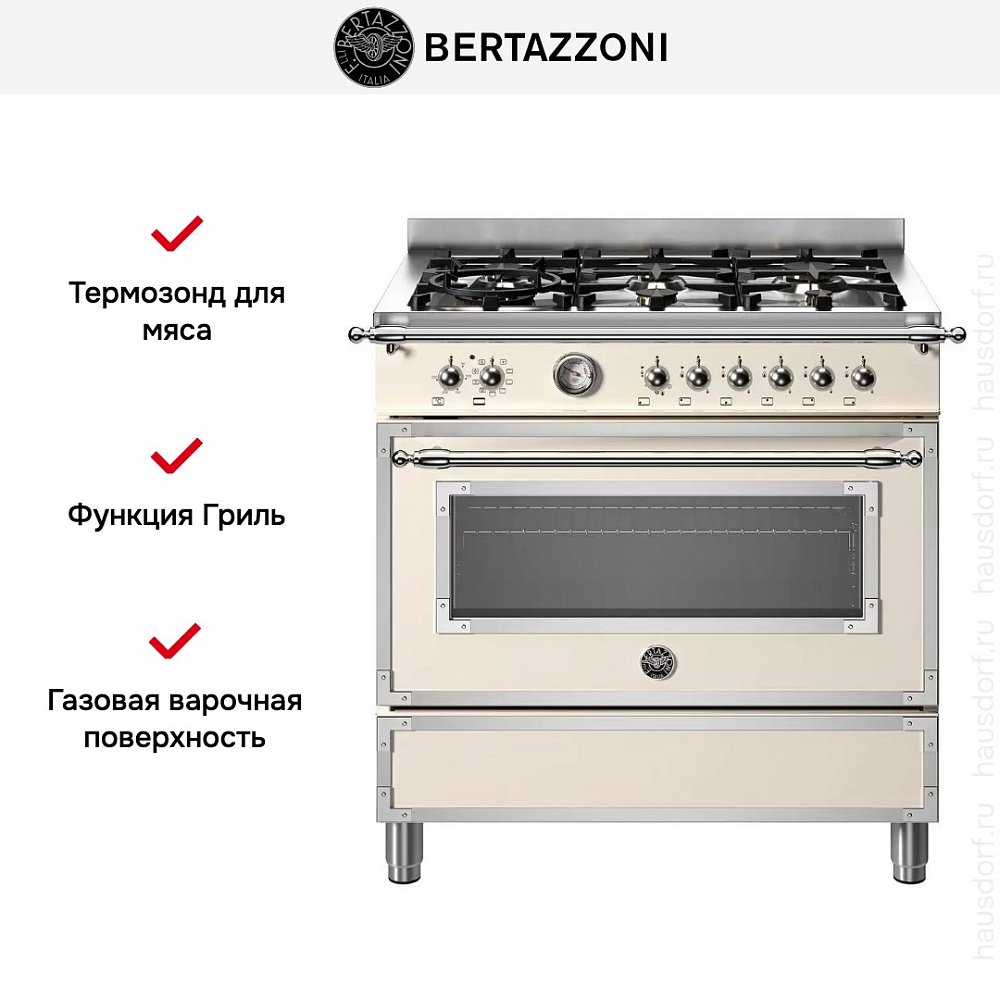 Варочный центр Bertazzoni Heritage HER96L1EAVT - фото 12