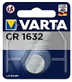 Батарейка Varta Electronics CR1632 3V-140mAh 1 шт Батарейка Varta Electronics CR1632 3V-140mAh 1 шт
