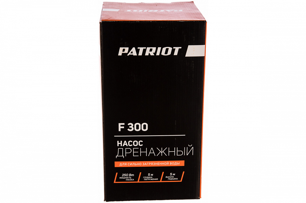 Дренажный насос PATRIOT F 300 - фото 4