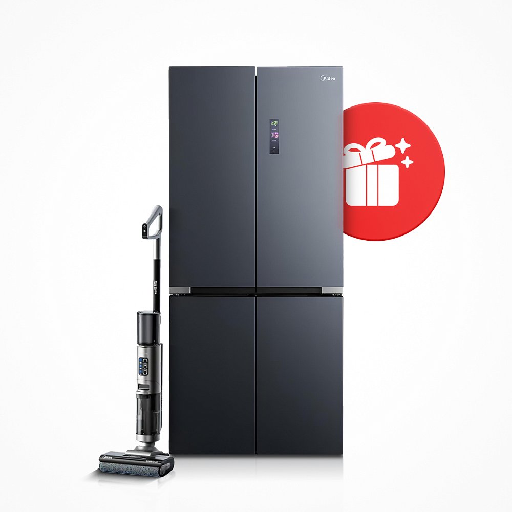 Холодильник Midea MDRM706BIE70 + Вертикальный пылесос Midea GX5 Pro Холодильник Midea MDRM706BIE70 + Вертикальный пылесос Midea GX5 Pro