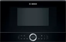 Встраиваемая микроволновая печь Bosch BFL634GB1 черная