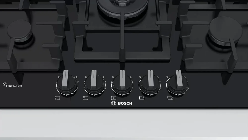 Варочная панель газовая Bosch PPQ7A6B90R черная