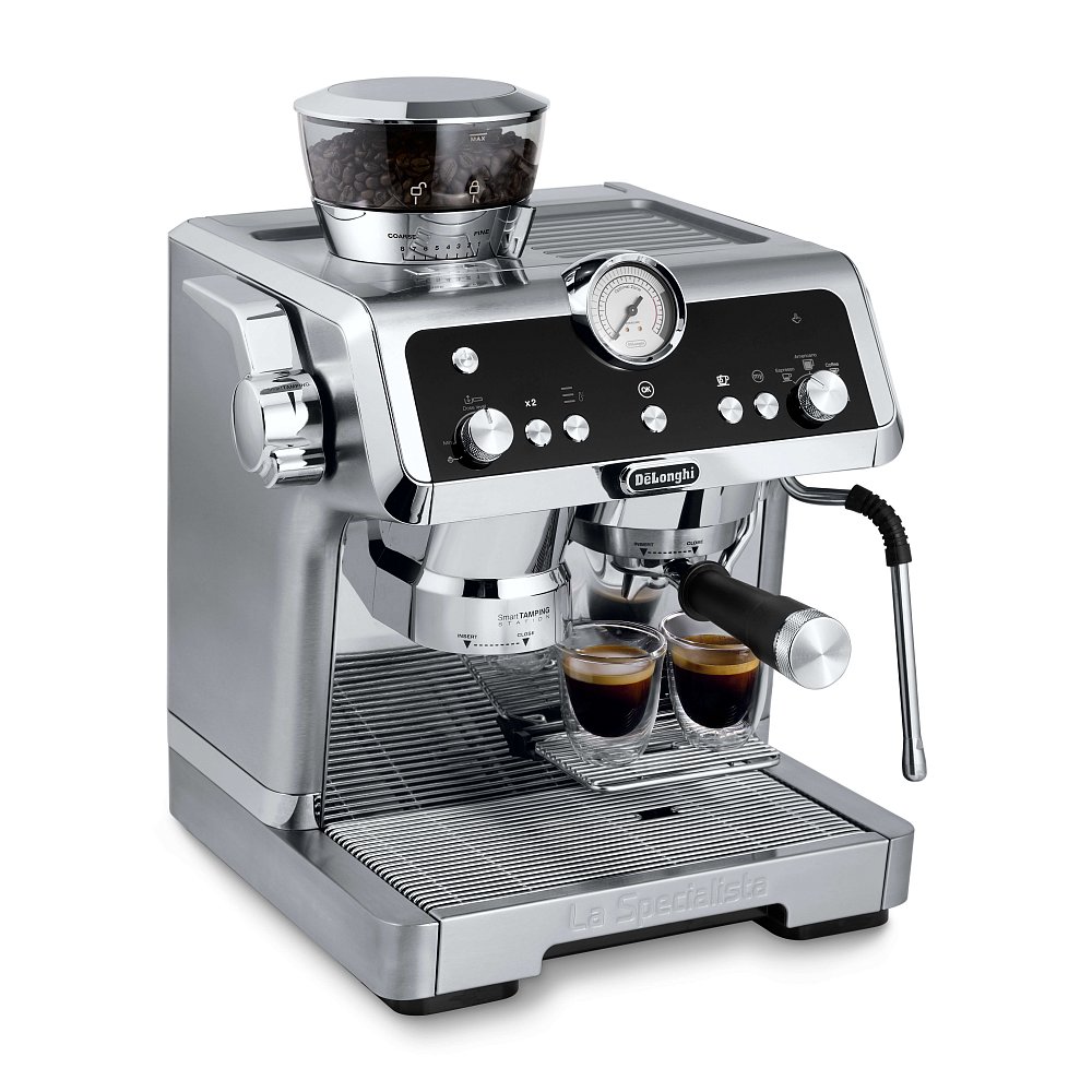 Кофеварка DeLonghi EC9355.M серебристая - фото 5