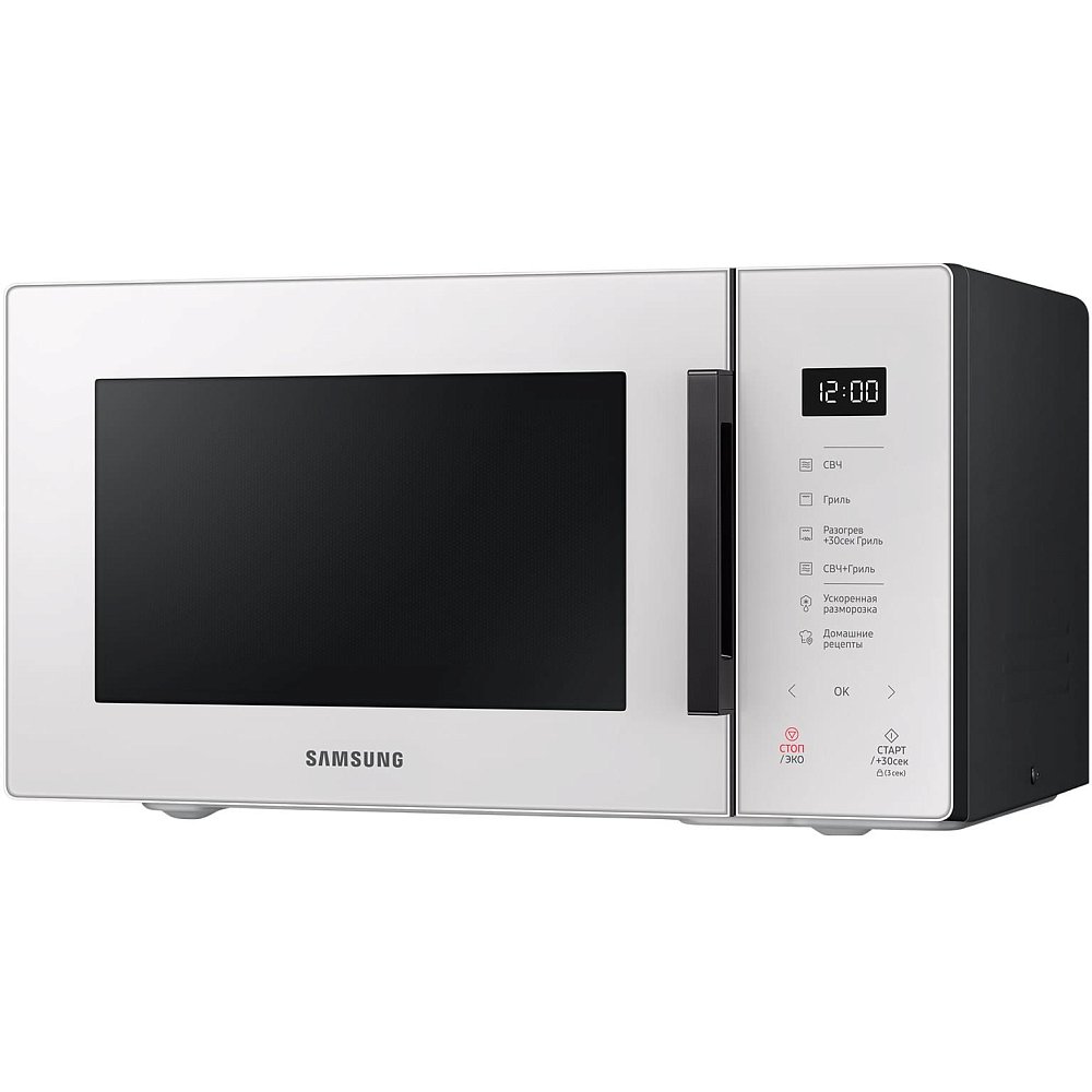 Микроволновая печь Samsung MG23T5018AE/BW белая - фото 3