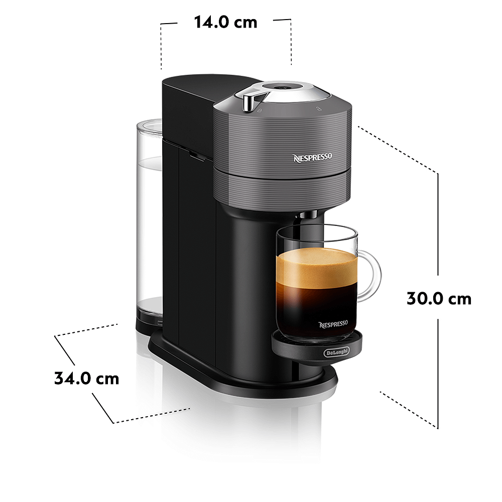 Капсульная кофемашина De'Longhi Vertuo Next Nespresso ENV120.GY - фото 4