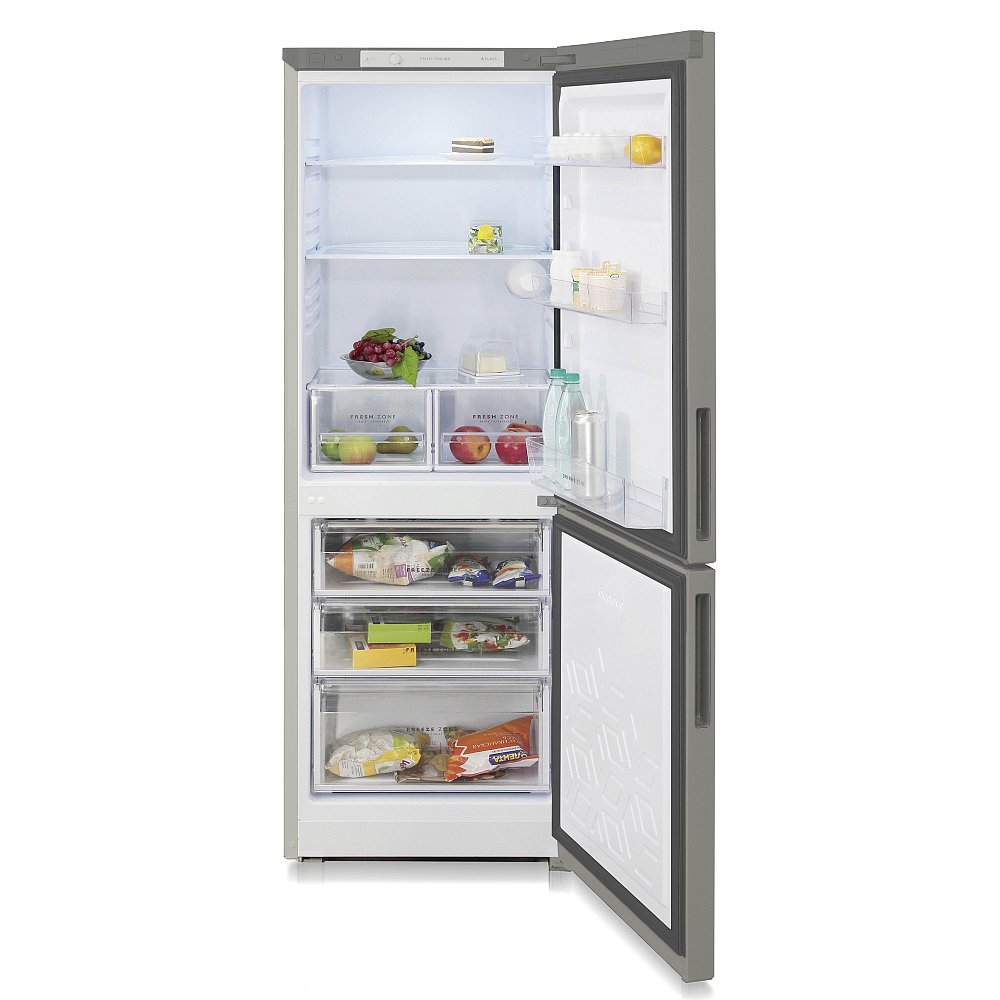 Холодильник Бирюса M6033 серый - фото 4