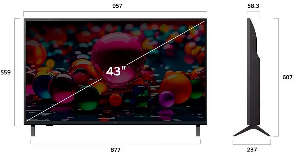 Телевизор LG 43UA75009LA 43" 4K UHD - фото 5