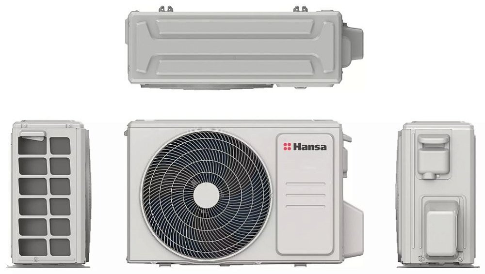 Кондиционер Inverter Hansa ACI-12W55, White, (25–35 м², 12 000 BTU, Ионизация) - фото 7 Кондиционер Inverter Hansa ACI-12W55, White, (25–35 м², 12 000 BTU, Ионизация) - фото 7