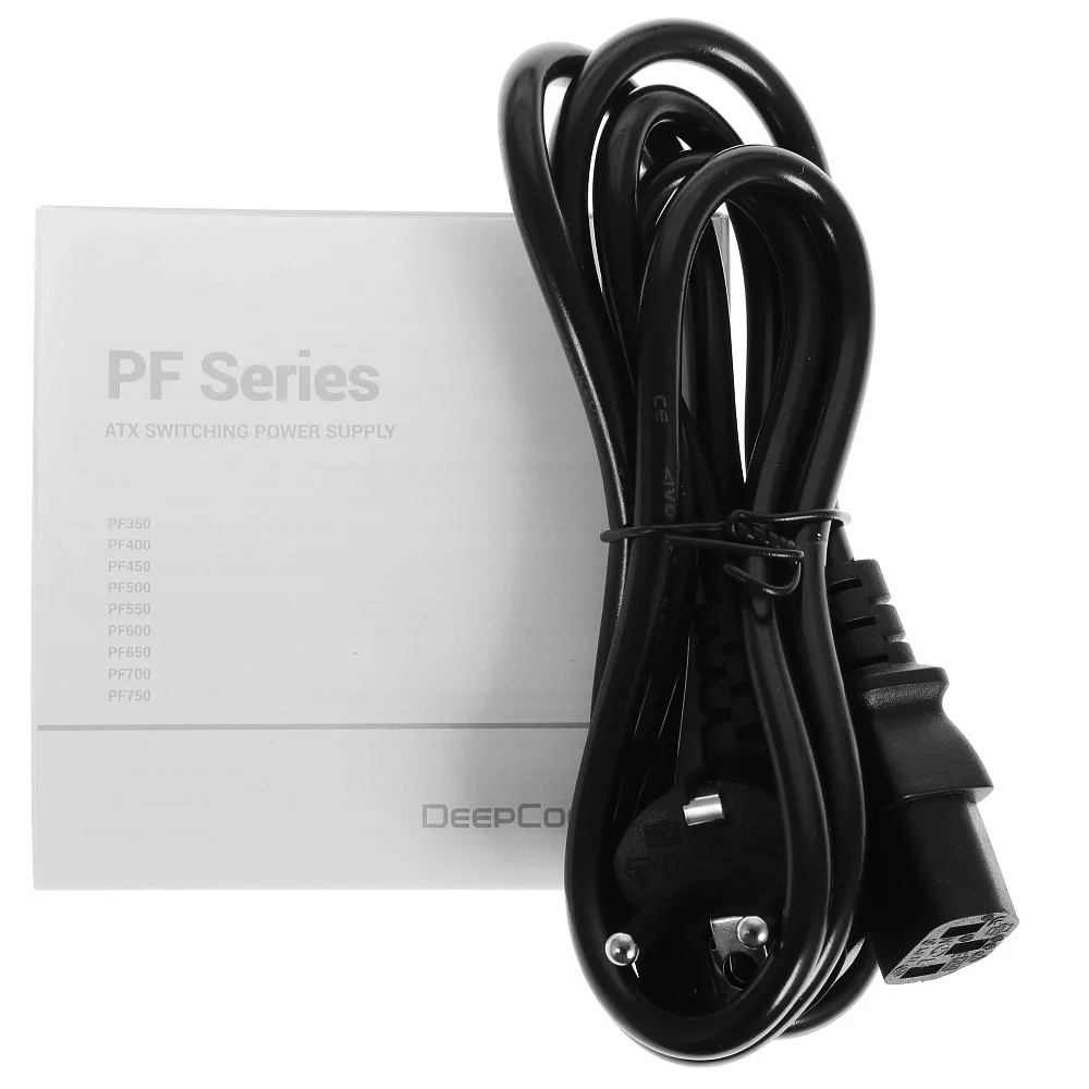 Блок питания Deepcool PF550 R-PF750D-HA0B-WDEU чёрный - фото 2