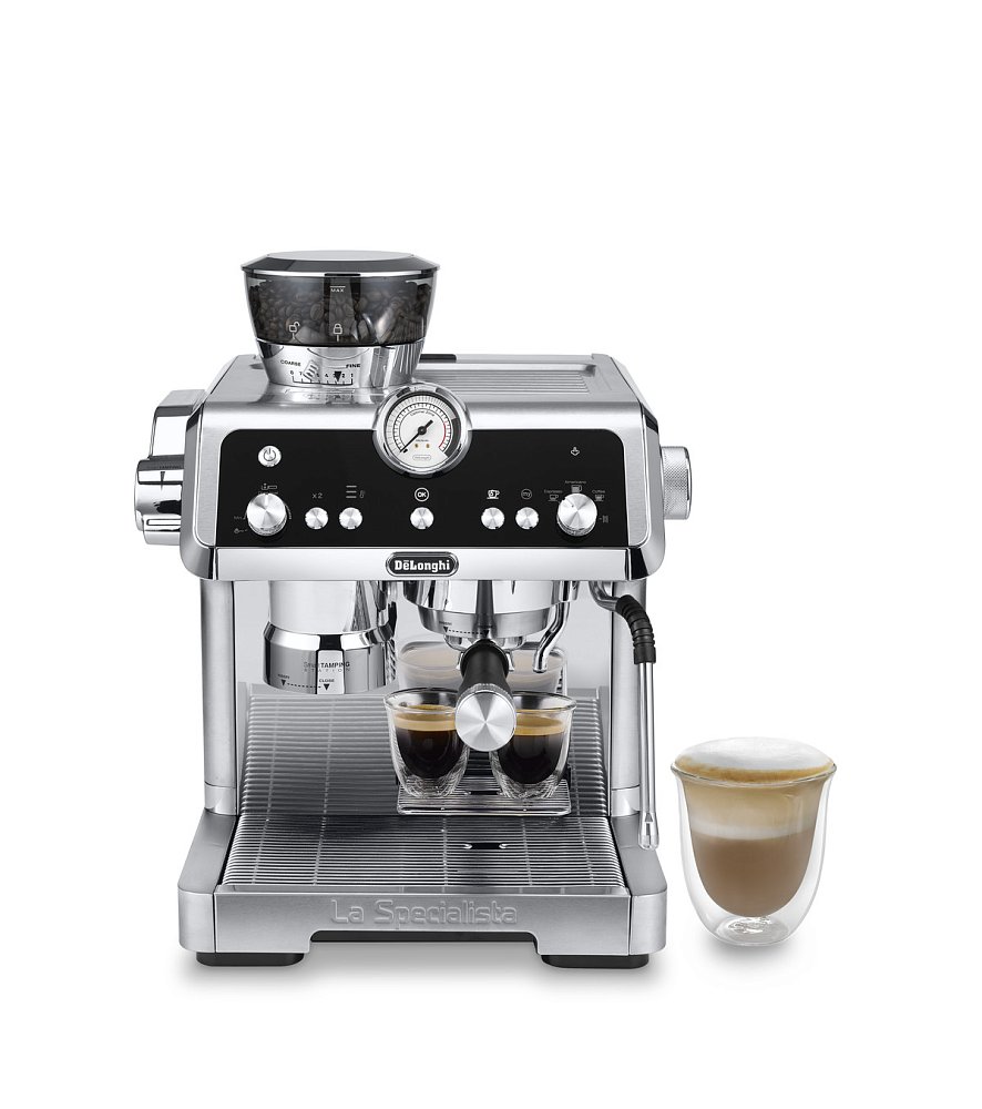 Кофеварка DeLonghi EC9355.M серебристая - фото 6
