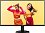 Монитор жидкокристаллический AOC 27B35HM/01  LCD 27&apos&apos 16:9 1920х1080(FHD) VA, 100 Hz, 300 cd/m2, 1-4ms, HDMI, VGA, черный - микро фото 3