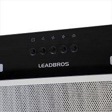 Вытяжка встраиваемая Leadbros B0852SPBBK черная