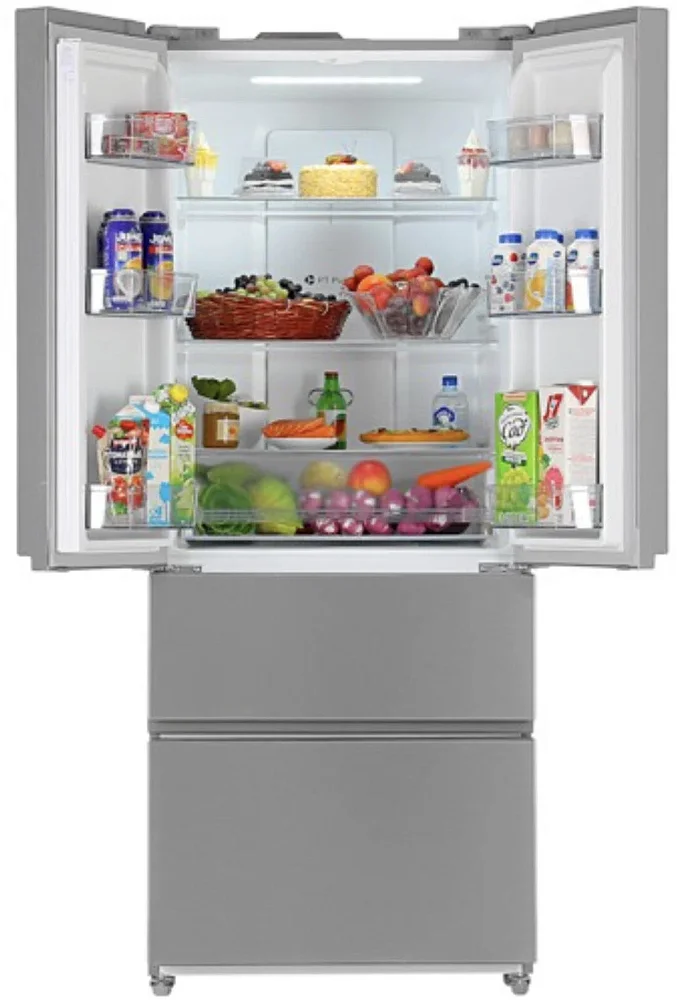 Холодильник Бирюса FD 431 I серый - фото 2