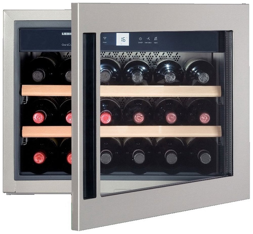 Встраиваемый винный шкаф Liebherr WKEes 553-21 001 серый - фото 3