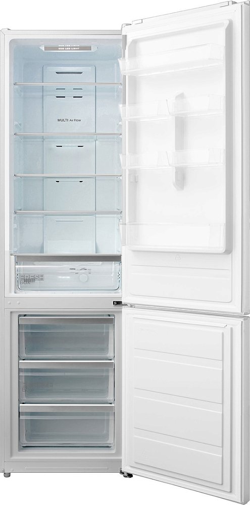 Холодильник Midea MDRB489FGE01O белый + Пылесос Midea 15K синий - фото 6