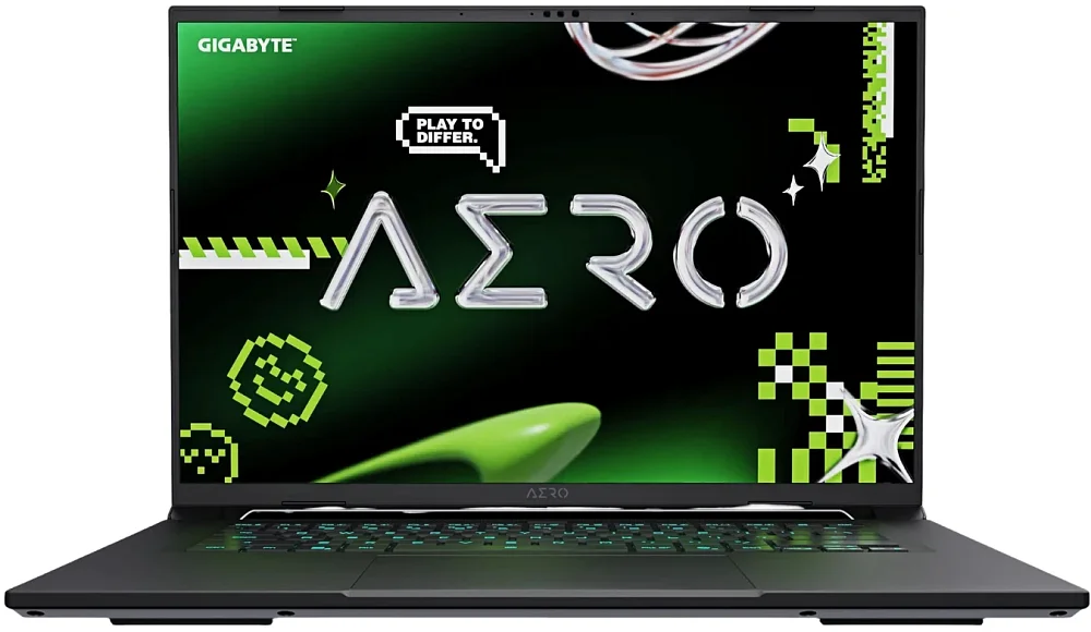 Ноутбук Gigabyte AERO X16 COPILOT+ PC 1WH93KZC64DH, RyzenAI 7 350, RTX5070 8G, QHD+, 2x16Gb, 1Tb M.2, W11H, White - фото 1