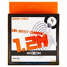 USB кабель Moxom (CC-06) Iphone white USB Lightning