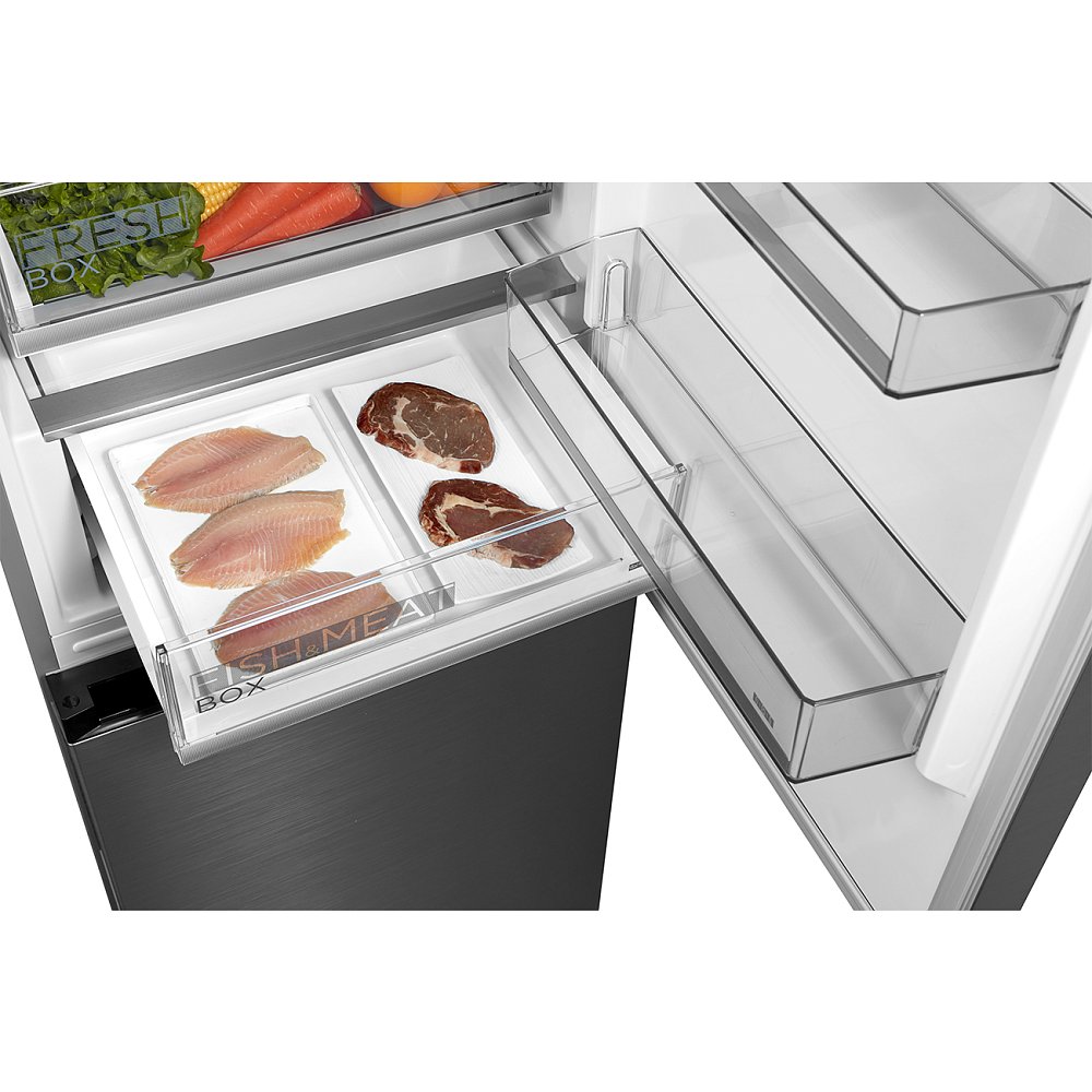 Холодильник Midea MDRB470MGF46O серебристый - фото 11