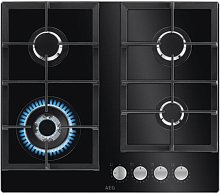 Варочная панель газовая AEG HKB64420NB черная