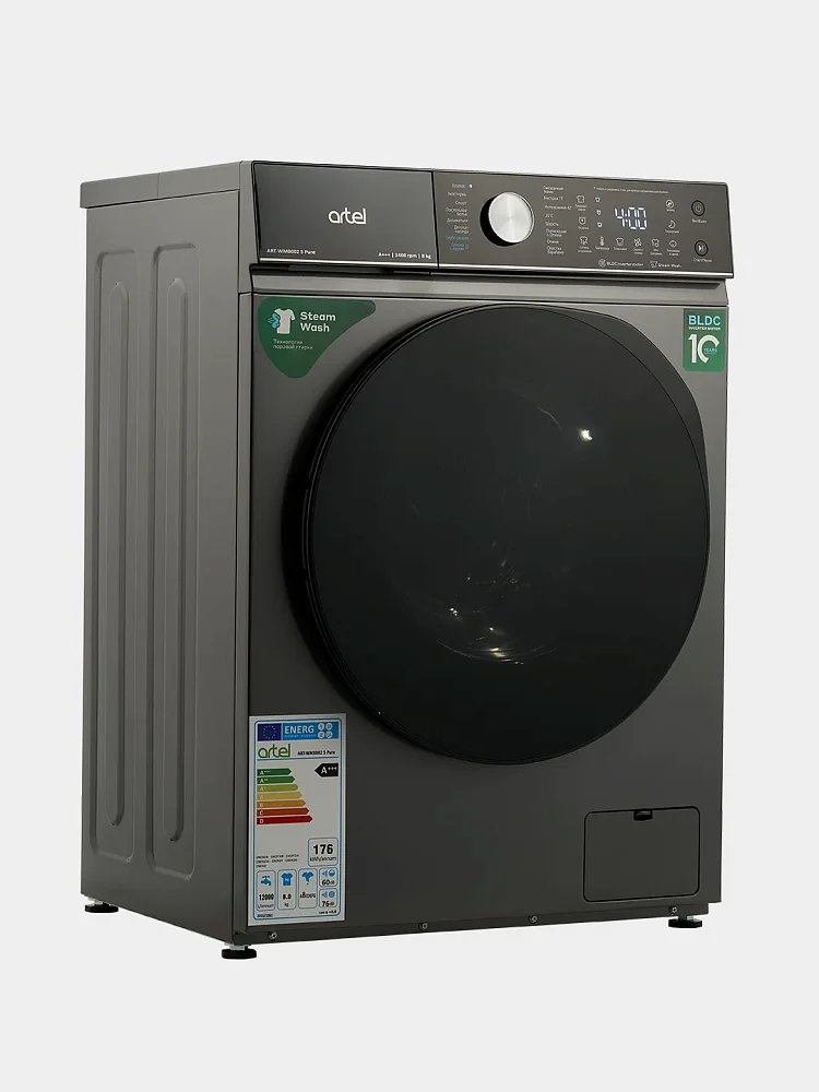 Стиральная машина автомат Artel ART-WM 7002 S Pure серая - фото 11