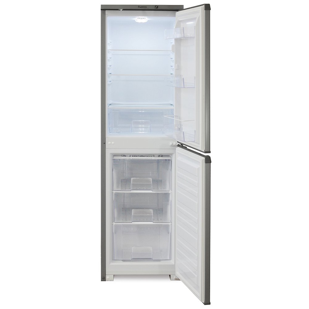 Холодильник Бирюса M120 серый - фото 4
