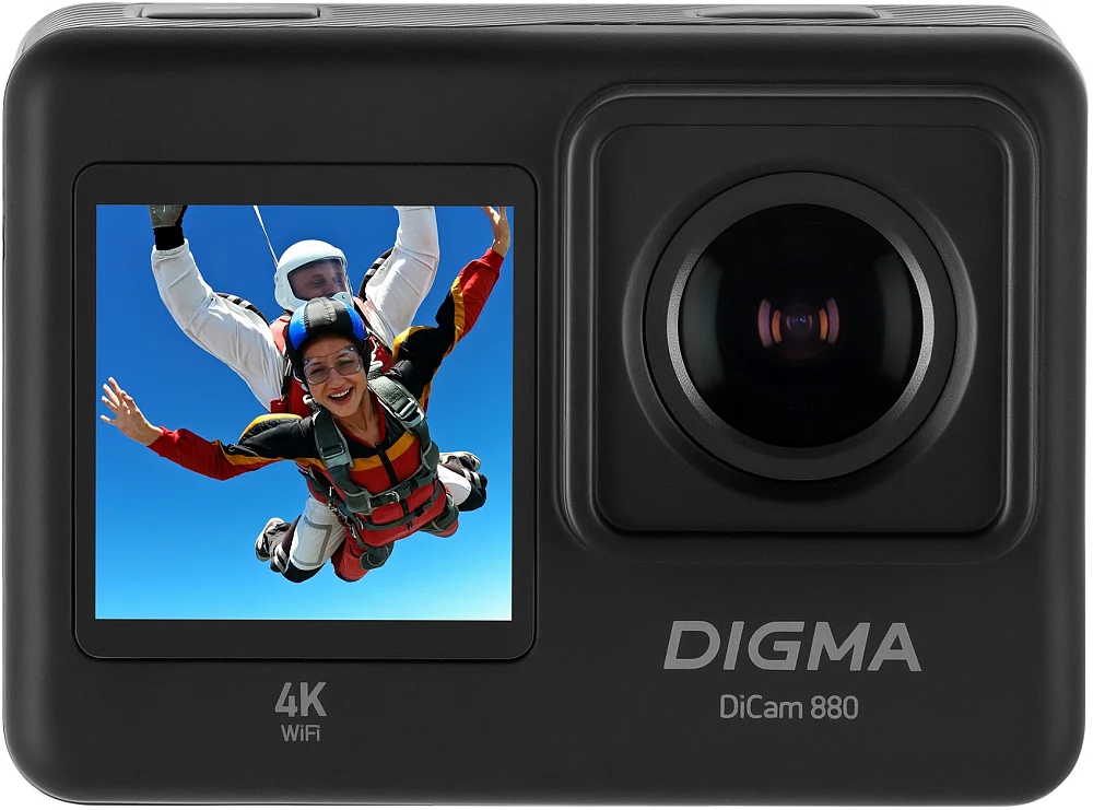 Экшн-камера Digma DiCam 880 черный Экшн-камера Digma DiCam 880 черный