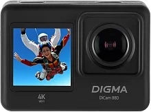 Экшн-камера Digma DiCam 880 черный Экшн-камера Digma DiCam 880 черный