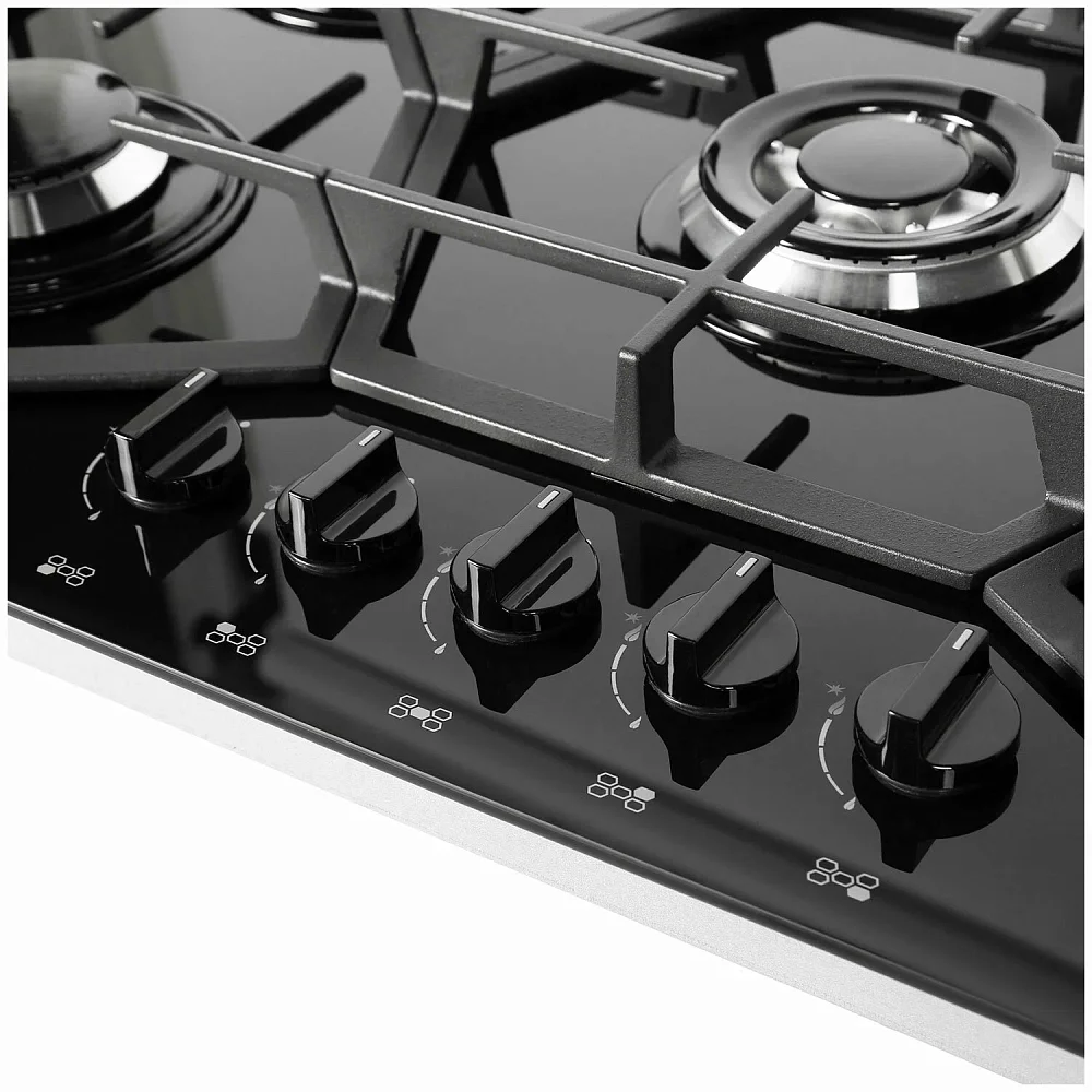 Встраиваемая газовая поверхность Gefest СГ СН 2340 К23 черная - фото 4 Встраиваемая газовая поверхность Gefest СГ СН 2340 К23 черная - фото 4