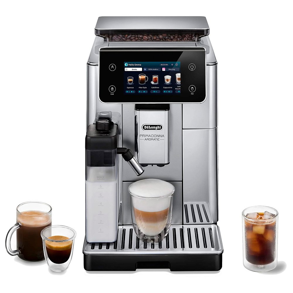 Кофемашина DeLonghi ECAM630.55.SSM серебристая