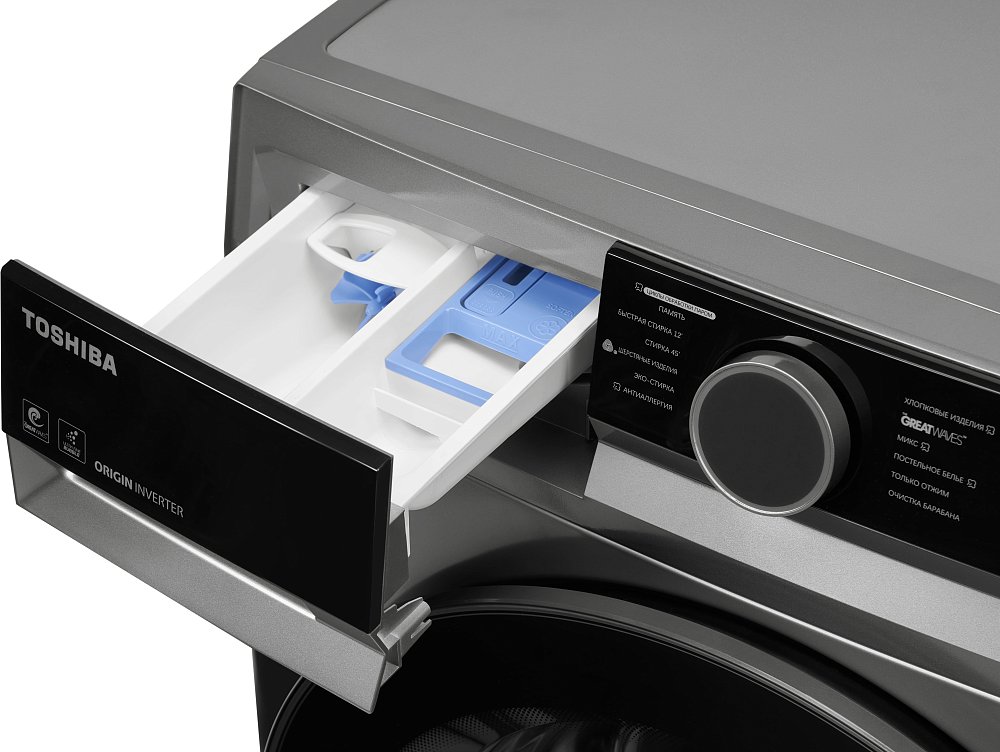 Стиральная машина Toshiba TW-BK100G4UZ(SK) серебристая - фото 7