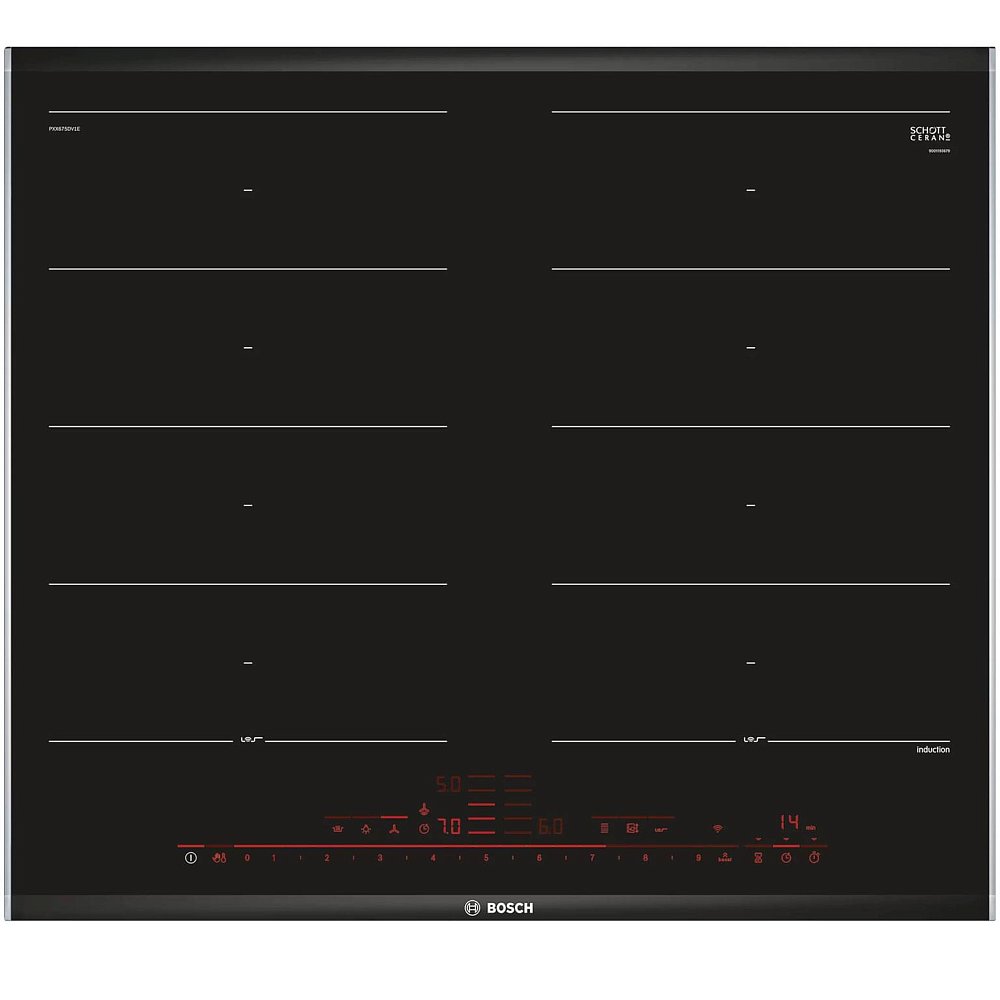 Индукционная варочная панель Bosch PXX675DV1E черная