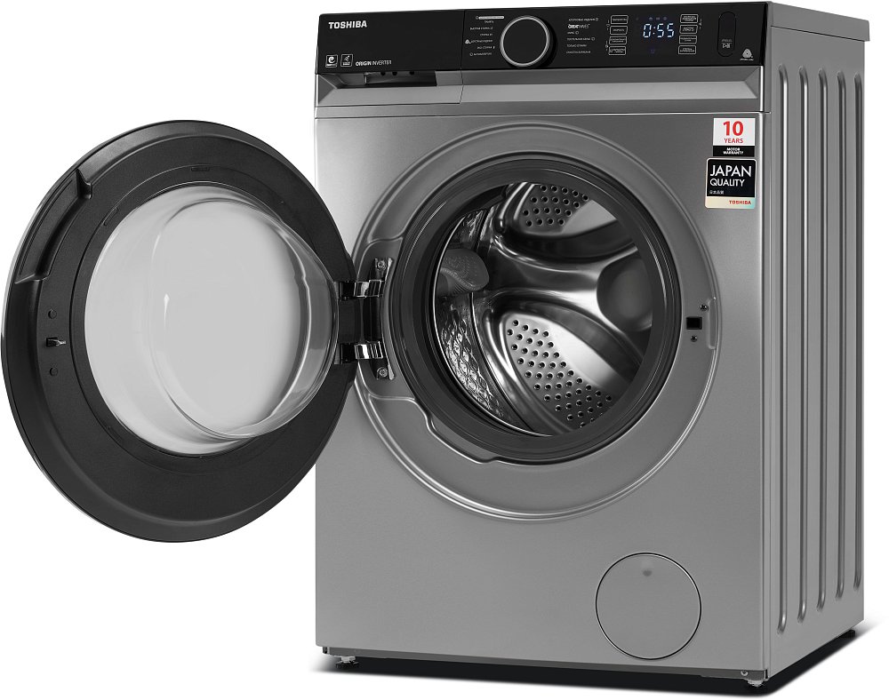 Стиральная машина Toshiba TW-BK110G4UZ (SK) серебристая - фото 2