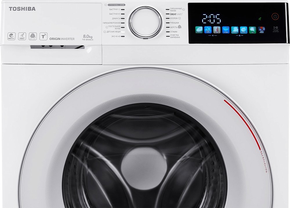 Стиральная машина Toshiba TW-BN90C4UZ(WK) белая - фото 5