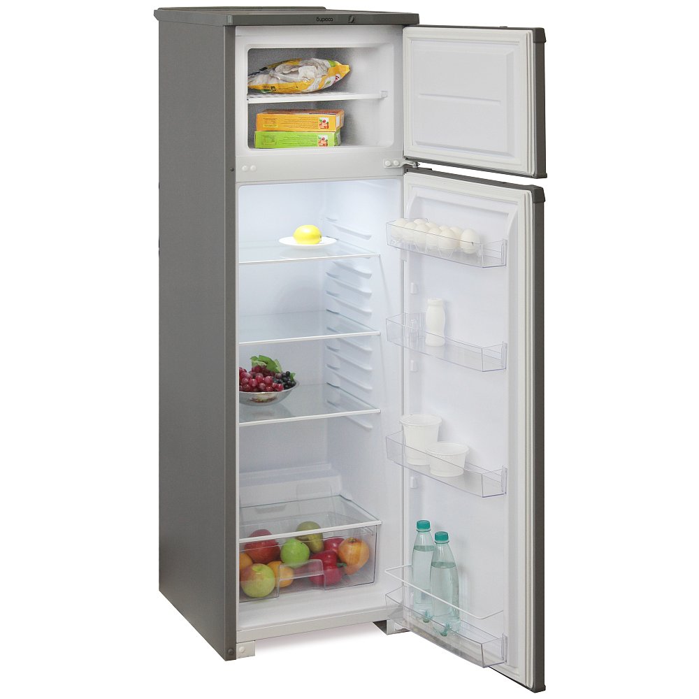 Холодильник Бирюса M124 серебристый - фото 2