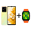 Смартфон Vivo Y35 4/128Gb Dawn Gold+Смарт часы vivo Zeblaze Btalk Smart Watch Orange - микро фото 7