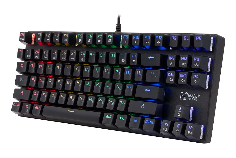 Игровая клавиатура Harper Gaming Tango GKB-P100 - фото 3