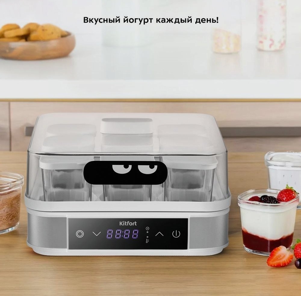 Йогуртница Kitfort КТ-4096 - фото 3