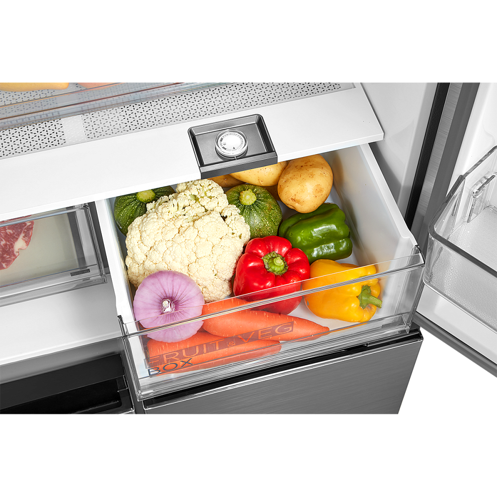 Холодильник Midea MDRM691MIE46 металлик - фото 7